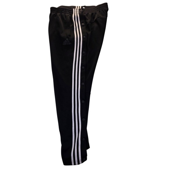 adidas Other - Adidas Men's Adibreak Snap Track Pants Three Stripe L Breakaway Tearaway Korn